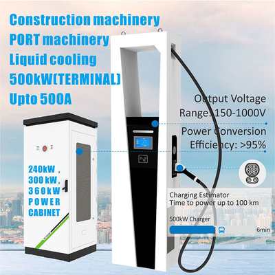 Station de recharge ultra-rapide de type 360Kw/600Kw avec norme d'interface CCS2