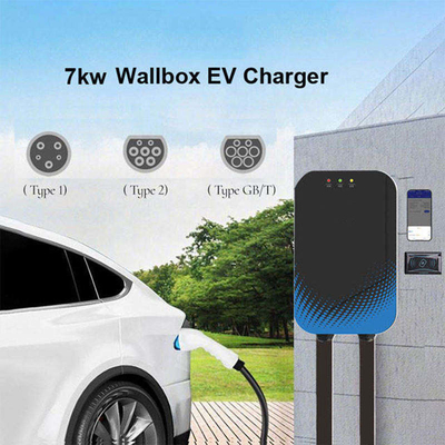 Chargeur de chargeur de 7 kW avec authentification RFID ISO/IEC 14443A/B